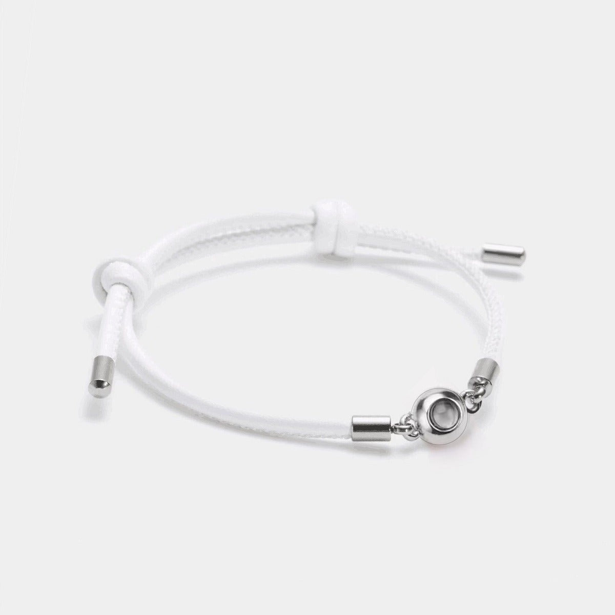 Leather Photo Projection Bracelet — Custom Gift