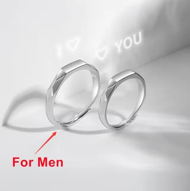 Adjustable Love Projection Ring - Dazzle Wears