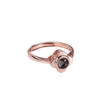 Adjustable Photo Projection Ring — Custom Gift