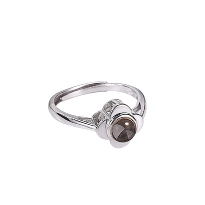 Adjustable Photo Projection Ring — Custom Gift