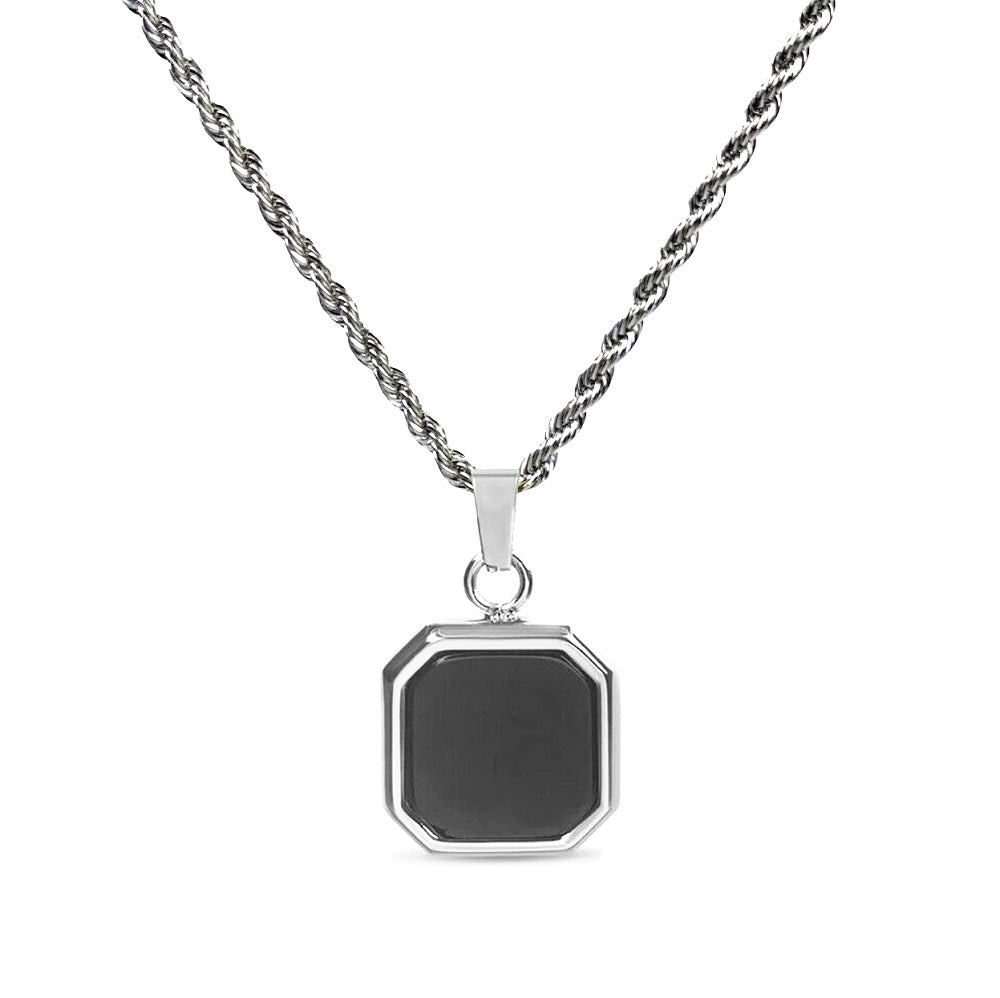 Heat activated photo necklace — thermochromic personalized photo necklace for women and men
