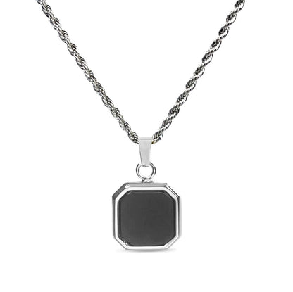 Heat activated photo necklace — thermochromic personalized photo necklace for women and men