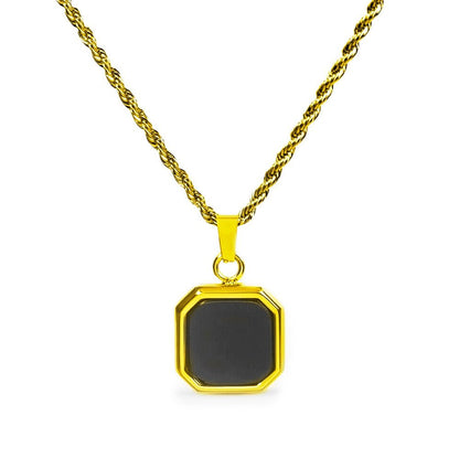 Heat activated photo necklace — unique hidden memory pendant for couples