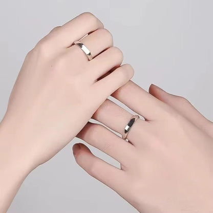 I love you hidden message couples ring — one of a kind Valentine's Day gift for couples