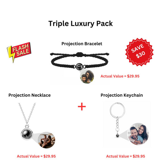 Triple Luxury Pack (3 in 1 Bundle) - Dazzle Wears